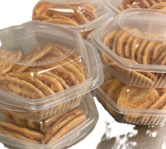 Kaasvlinders per 100 gram in verpakking (10 stuks) - Bakkerij-BO