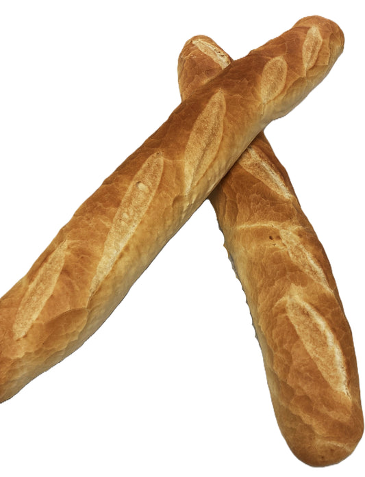 Stokbrood 60 cm lang 400 grams per 10 (krat) - Bakkerij-BO