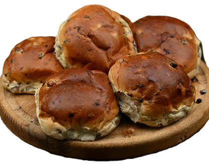 Krentenbol per 6 verpakt - Bakkerij ter Weme-Bischoff