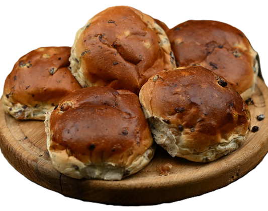 Krentenbol per 6 verpakt - Bakkerij ter Weme-Bischoff